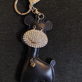 Schlüssel- oder Taschenanhänger Giraffe